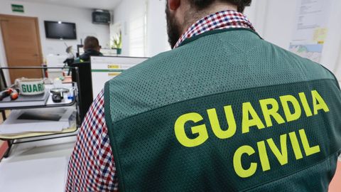 Un agente de la Guardia Civil en una imagen de archivo.