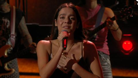 Valeria Castro, en la última gala de «OT 2025»