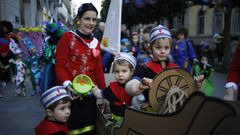 Desfile infantil de Entroido en Lugo