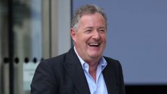 Piers Morgan, la semana pasada en Londres