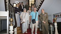 El coronel Jes�s Antonio Pe�as Preckler dirigi� las visitas guiadas a la Subdelegaci�n de Defensa