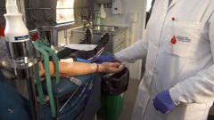 Imagen de una donaci�n en Rianxo, donde en el 2021 se hicieron 715.