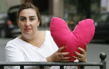 Olga Baltasar traballa na preparaci�n dun curso para o voluntariado da zona. 