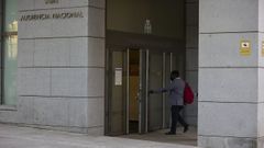 Imagen de archivo de la entrada a la Audiencia Nacional