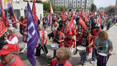 La manifestaci�n de UGT y CC.OO.