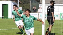 El gol de Vicente en la ida prendi� la mecha de la ilusi�n en el Galicia de Mugardos. 