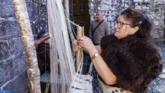 Un obradoiro de li�o celebrado con anterioridade no Castelo.
