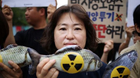 Jap�n comienza el vertido de aguas tratadas de la central nuclear de Fukushima