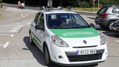 Uno de los dos multam�viles que han comenzado a operar en pruebas en Santiago