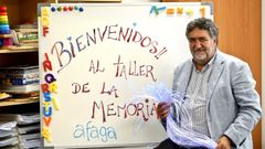 Juan Carlos Rodr�guez, presidente de la Asociaci�n de Familiares de Enfermos de Alzheimer y otras Demencias de Galicia (AFAGA)