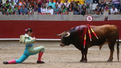 Novillada en la plaza de toros de Pontevedra