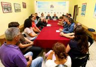 La reuni�n promovida por el BNG se celebr� en Foz.