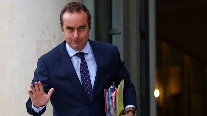 Sbastien Lecornu, el nuevo primer ministro de Francia, en el Elseo el pasado jueves.