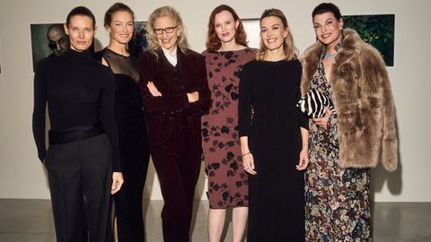Malgosia Bela, Carolyn Murphy, Annie Leibovitz, Karen Elson, Marta Ortega Prez y Linda Evangelista