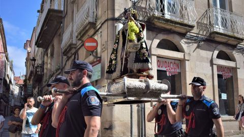 Procesin de san Roque en la capital 