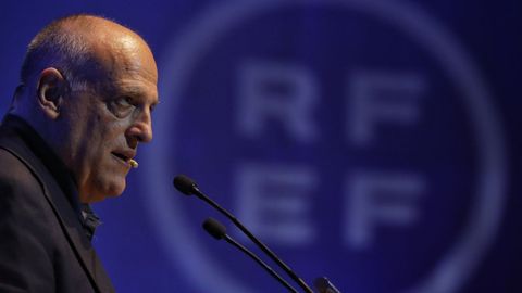 Javier Tebas, presidente de la Liga