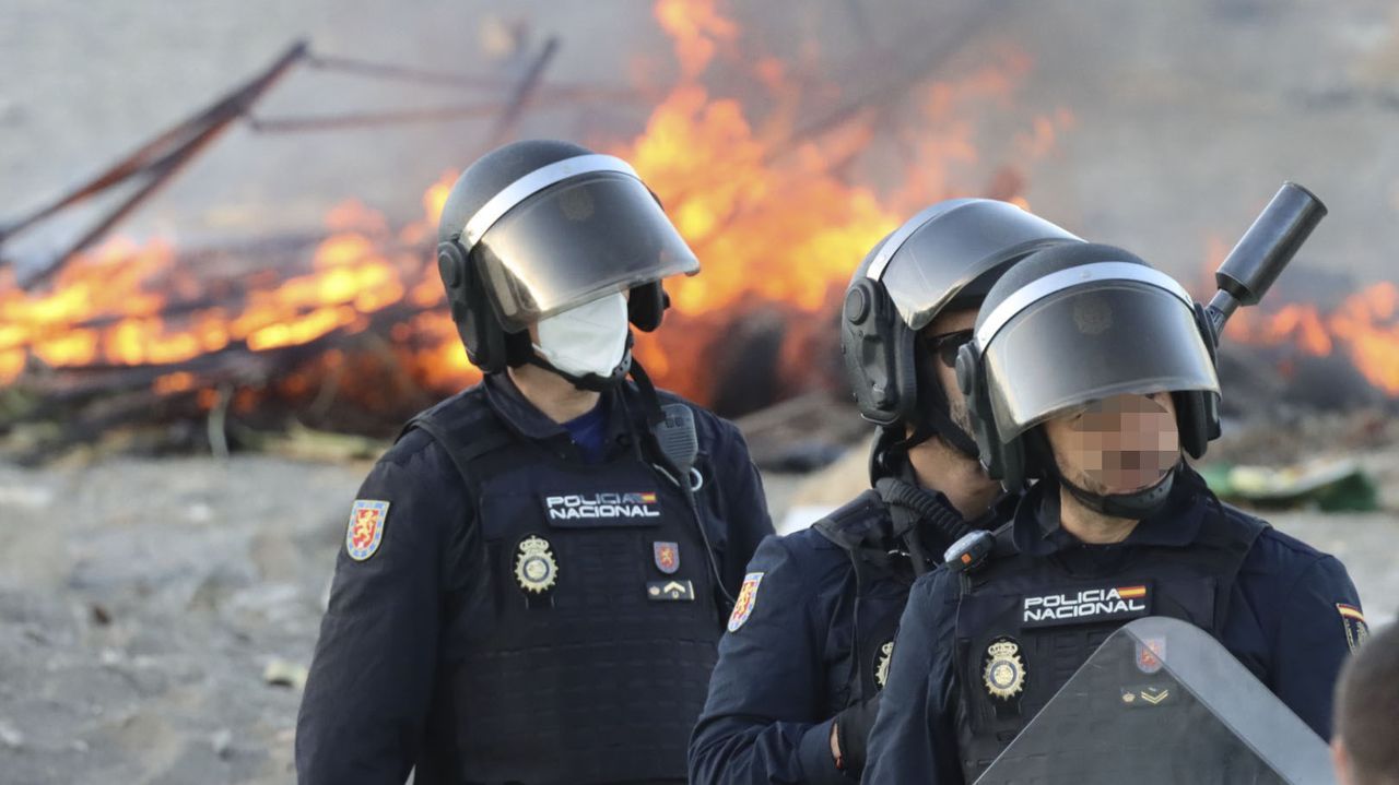 La violencia se instala en las calles de Ceuta