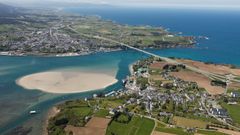 Ra de Ribadeo, con el Puente de los Santos, que une Galicia y Asturias