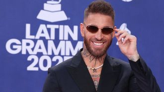Sergio Ramos durante los premios Latin Grammy el pasado 13 de noviembre en Las Vegas. 