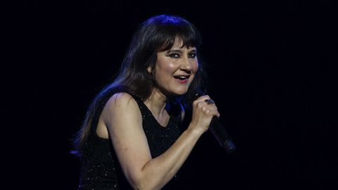 Eva Amaral, durante un concierto, en una imagen de archivo.