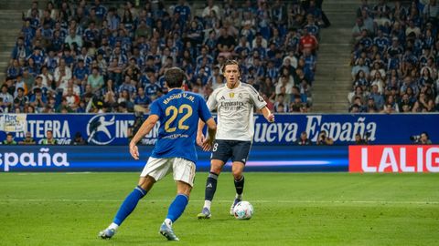 Las mejores im�genes del Real Oviedo ante el Real Madrid