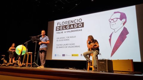 Un espectculo de Arraianos abri los actos de la Feira do Vio de Valdeorras