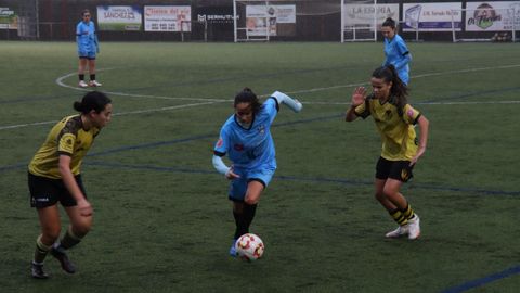 Las boirenses fueron superiores al Orz�n en la primera mitad y se fueron al descanso con el 1-0.
