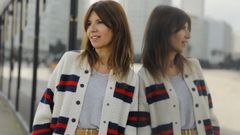 Sibila Freijo en una imagen tomada en el paseo de Riazor de A Coru�a