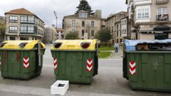 El objetivo del Concello es retirar los contenedores permanentes de todo el entorno del centro hist�rico de Pontevedra