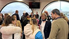 Paula Alvarellos, alcaldesa de Lugo, visit� el CEI-Nodus y mantuvo un encuentro con emprendedores