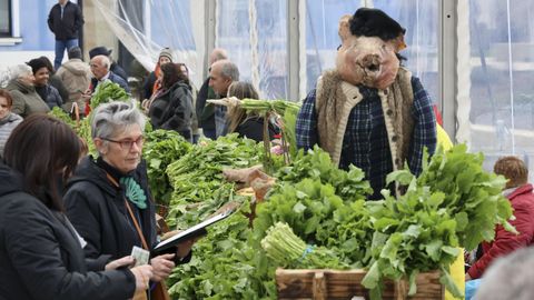 Feira do Grelo en As Pontes, en la edici�n del 2025.
