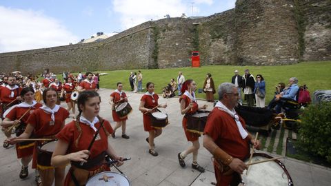 El desfile escolar del Arde Lucus