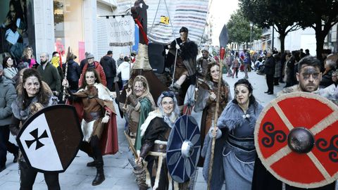 Desfile de carnaval en Lugo.