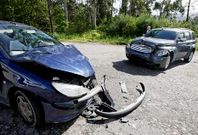 Accidente registrado en un vial rural de la parroquia de Salcedo, en abril del a�o pasado.