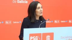 La diputada del PSdeG, Carmen R. Dacosta.