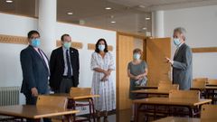 Visita a la facultad de Derecho de la UDC 
