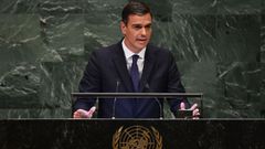 Pedro S�nchez, en la Asmablea General de la ONU