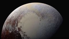 Cr�teres, monta�as y planicies heladas