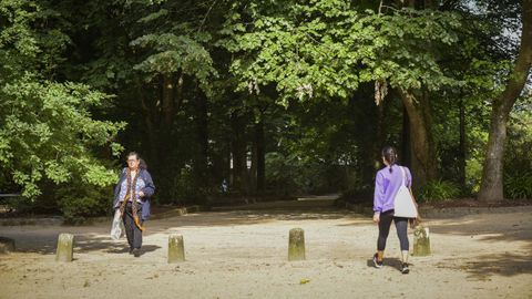 Inauguraci�n de la rehabilitaci�n del parque jard�n y la carballeira de Caldas de Reis