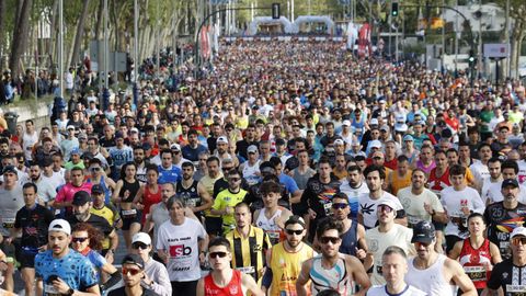 Las mejores im�genes de la Vig-Bay, que reuni� a m�s de 8.000 atletas en su vig�sima quinta edici�n