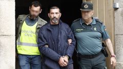 El propietario de la pirotecnica, tras su declaraci�n en el juzgado en el 2018.