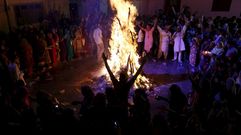 Celebraci�n de la fiesta Holi, festival de los colores