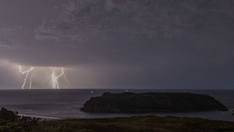 Tormenta el�ctrica en Malpica