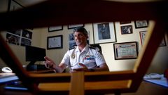 El comisario Pedro Agudo dirige la investigaci�n del caso Samuel.
