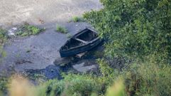 La embarcaci�n Maryluz, que se encuentra abandonada en la parcela n�mero 8 del puerto interior.