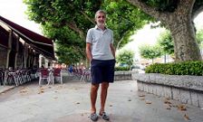 Manolo Jim�nez pas� su infancia entre M�ndez N��ez, la Alameda y la plaza de Santa Luc�a.