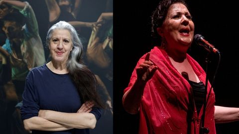 La bailaora Mar�a Pag�s y la cantaora Carmen Linares, Premio Princesa de las Artes 2022