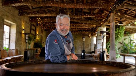 Antonio Amenedo, cocinero del Pazo de Santa Cruz de Mondoi