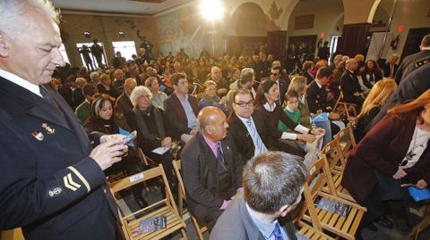 Sorteo de la Lotera Nacional en la Escuela Naval de Marn