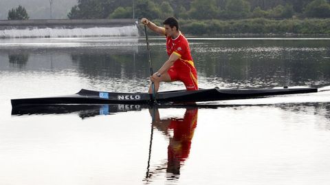 Entrenamiento en Cervo (2010).